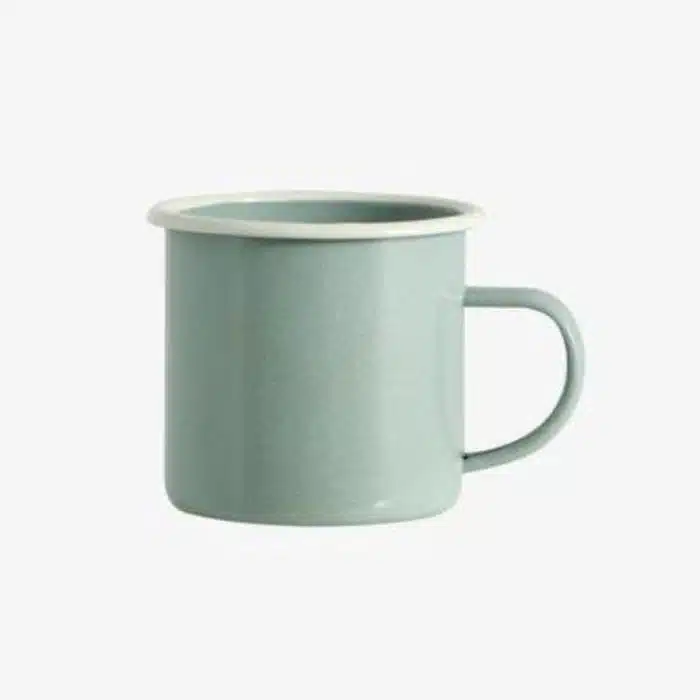 taza esmaltada azul ginger