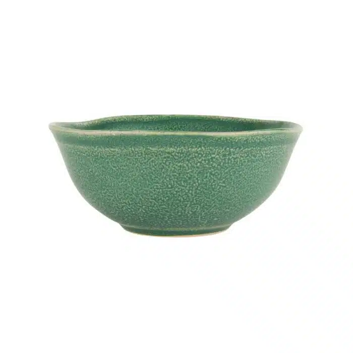 bol ceramico verde